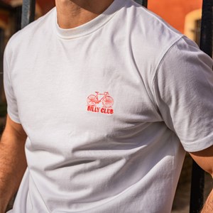 T-shirt brodé vélo - l