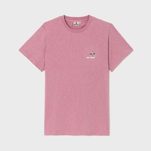 T-shirt imprimé vélo rose - s