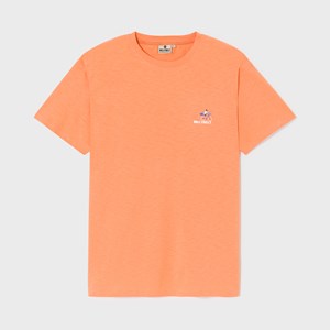 T-shirt imprimé vélo orange - xl