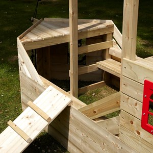 Cabane bateau pirate
