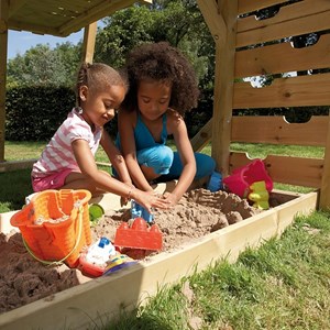 Aire de jeux portique