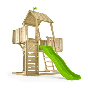 Aire de jeux tour et toboggan