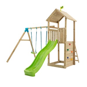 Aire de jeux plateforme toboggan