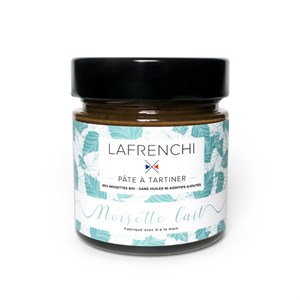 Pâte à tartiner noisette lait