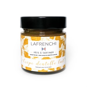 Pâte à tartiner crêpe dentelle lait