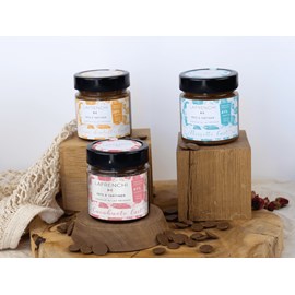 Trio de pâtes à tartiner (chocolat noir)