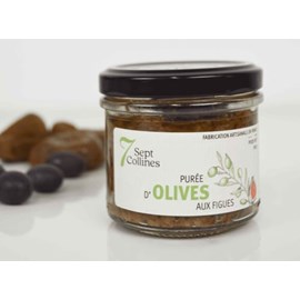 Purée d'olives aux figues