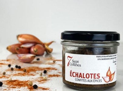 Echalotes confites aux épices