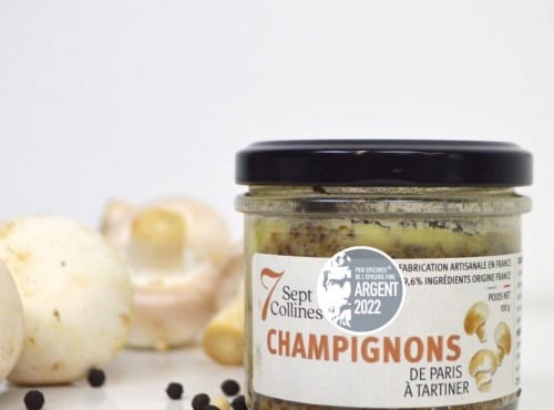 Champignons de paris à tartiner
