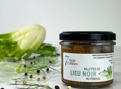 Rillettes de lieu noir au fenouil