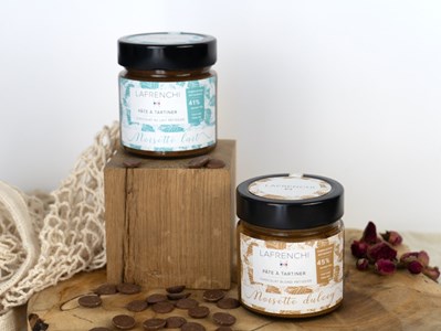 Duo de pâtes à tartiner chocolat lait