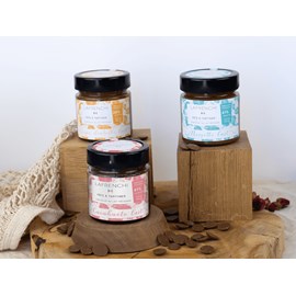 Trio de pâtes à tartiner chocolat lait