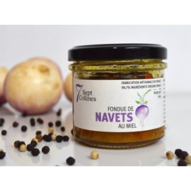 Fondue de navets au miel