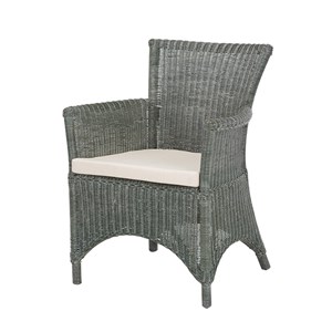 Fauteuil rosas olive en osier fitrit