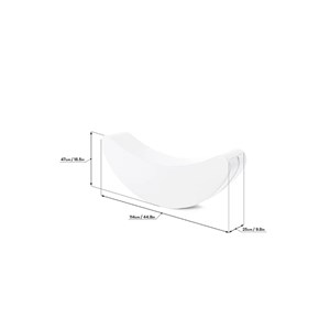 Ensemble xxl blocs en mousse blanc-beige