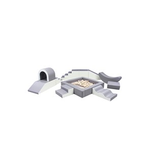 Ensemble xxl blocs en mousse gris