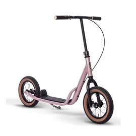 Trottinette puky noir - rose