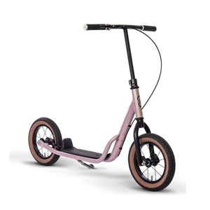 Trottinette puky noir - rose