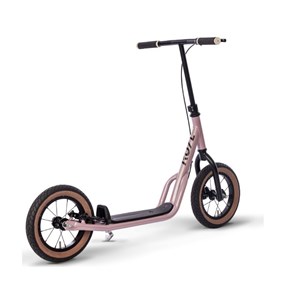 Trottinette puky noir - rose