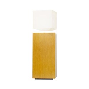 Lampe led en lévitation en bois clair me