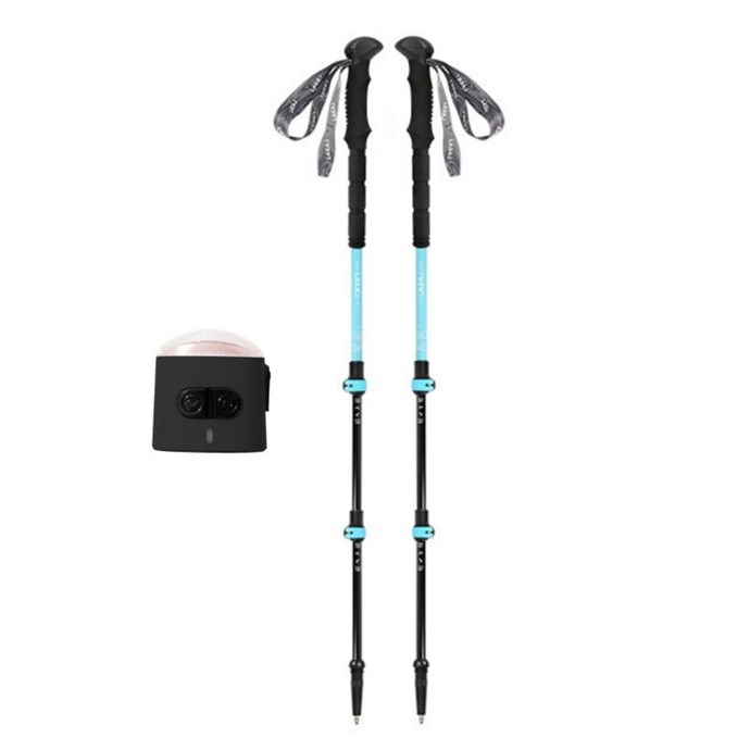 BATON DE RANDONNEE CIME MELEZE CARBON ALU