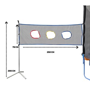 Trampoline filet multi-jeux jump4fun
