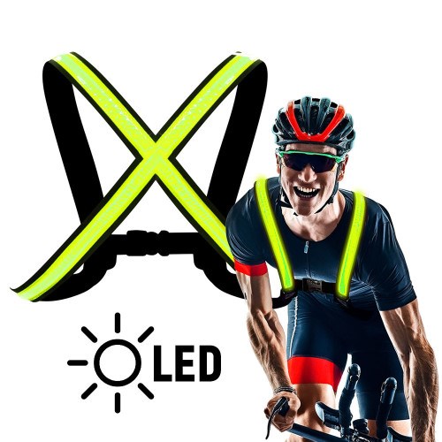 Bretelles à led streetglow unisexes tail