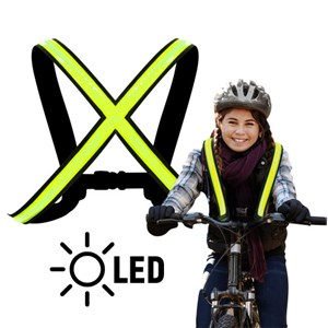 Bretelles à led streetglow unisexes tail