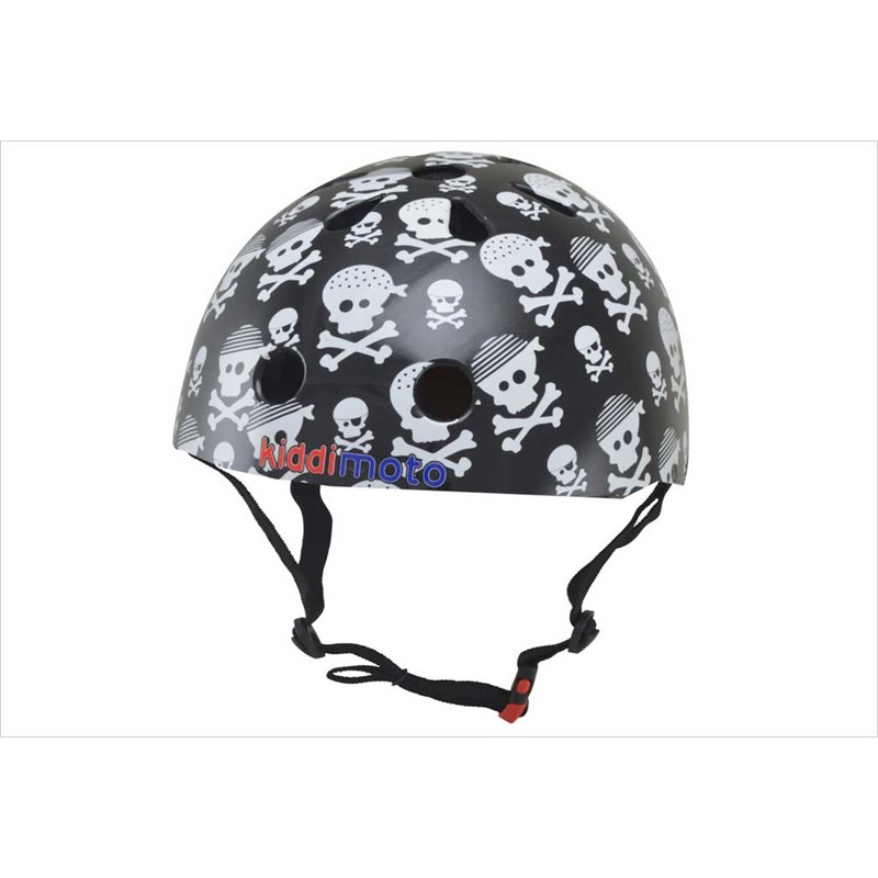 Kiddimoto - Casque vélo noir enfant small