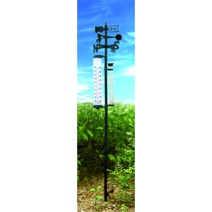 Station météo de jardin complète