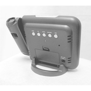 Réveil-projecteur station météo