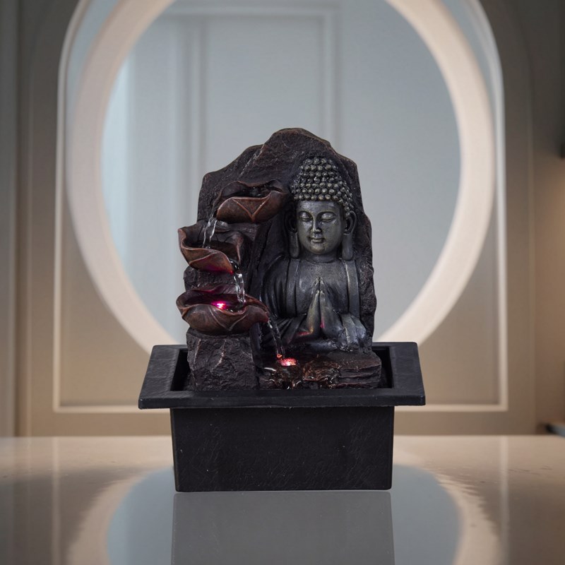 Zen Light - Fontaine bouddha spiritualité