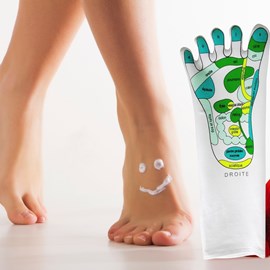 Chaussettes hydratantes réflexologie