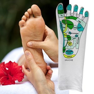 Chaussettes hydratantes réflexologie