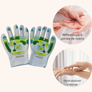 Gants spa réflexologie