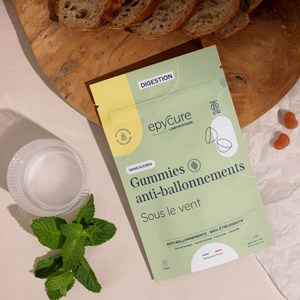 Gummies anti-ballonnement sans sucres