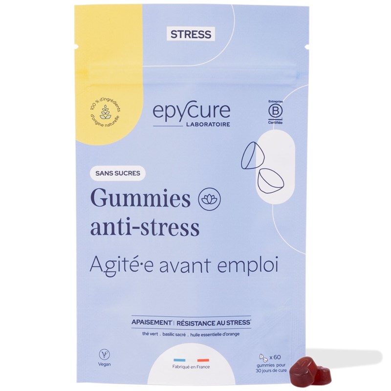 Gummies anti-stress sans sucres