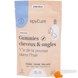 Gummies cheveux & ongles sans sucre