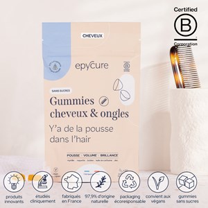 Gummies cheveux & ongles sans sucre