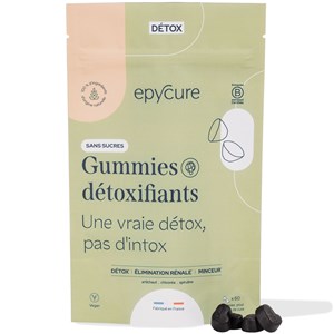 Gummies détoxifiants sans sucres