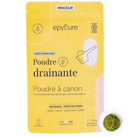 Poudre drainante - goût citron