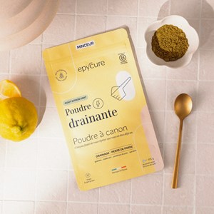 Poudre drainante - goût citron