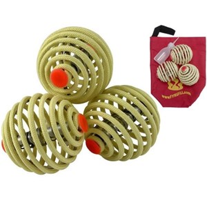 Lot de 3 balles de feu kevlar fyrefli 68