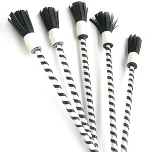 Baton de fleur : elements blanc uni