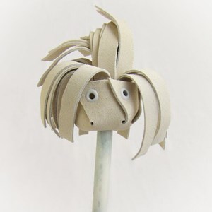 Baton de fleur : elements blanc uni