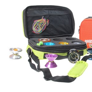 Housse pour 6 yoyos vert