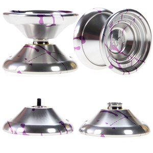 Yoyo k8 leopard argent/violet + 10 fice