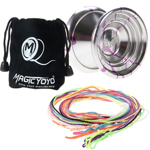 Yoyo k8 leopard argent/violet + 10 fice