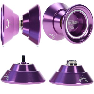 Yoyo n5 desperado violet + 10 ficelles +