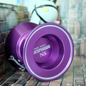Yoyo n5 desperado violet + 10 ficelles +